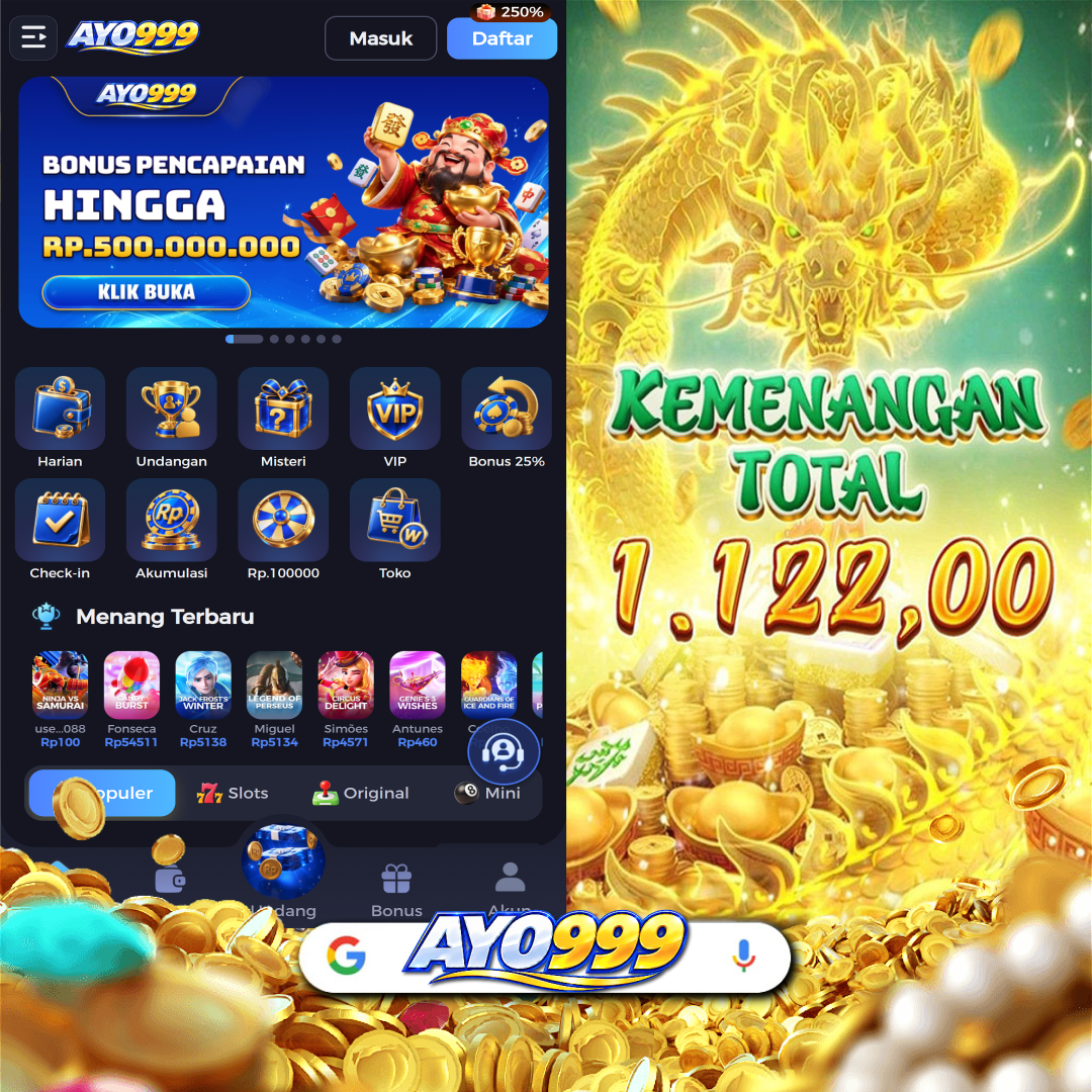AYO999 - Aplikasi Resmi ayo999 Download & Daftar Mudah
